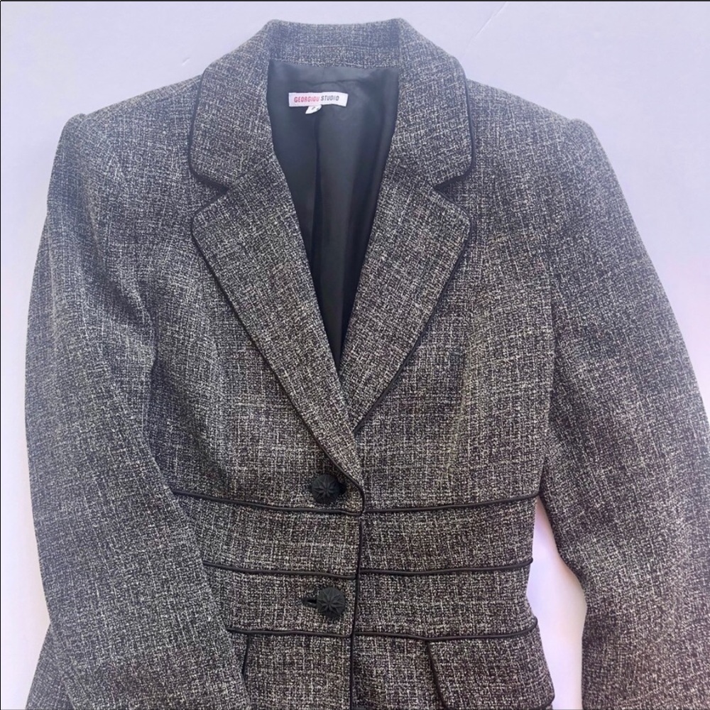 Georgiou Studio 3/4 length coat